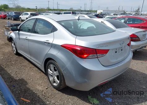 2012 Hyundai Elantra Gls (Ulsan Plant) из США, поврежденный, VIN KMHDH4AE7CU207876